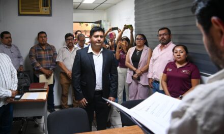 Nuevo titular del Registro Civil Tuxpan