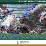 Se recomienda precaución por la llegada del Frente Frío 17 al Norte de Veracruz.