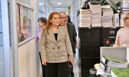 Realiza la Fiscal General del Estado un recorrido institucional