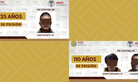 ¡Sentenciados! 110 y 125 años de prisión por secuestro agravado en Pánuco