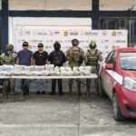 SSP asegura 22 vehículos y decomisa probables estupefacientes