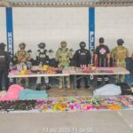 DECOMISO DE PIROTECNIA EN OPERATIVO EN TUXPAN