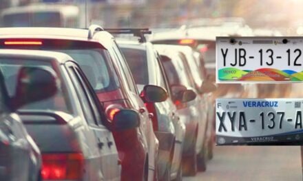 Confirma Rocío Nahle reemplacamiento obligatorio en Veracruz para 2026; habrá descuentos los primeros meses