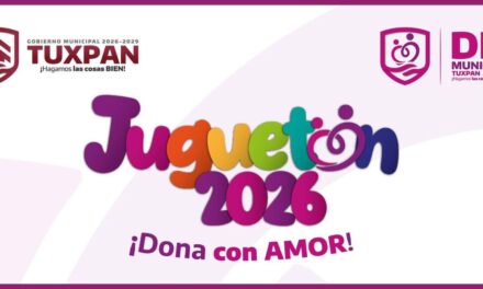 DIF Tuxpan invita al “Juguetón 2026, ¡Dona con Amor!”
