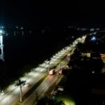 Daniel Cortina ilumina Tuxpan: Reactiva más de 400 luminarias en el bulevar de Tuxpan