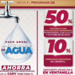 Extiende CAEV beneficios en la condonación de multas y recargos; ¡aprovecha el pago Pago Anual Anticipado!