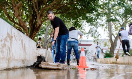 Gobierno y ciudadanía unen esfuerzos para recuperar la Unidad Deportiva “Enrique Valdez Constantino”