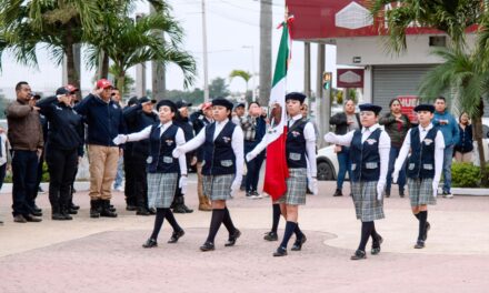 Se realiza el primer Lunes Cívico del Ayuntamiento de Tuxpan 2026–2029