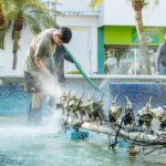 Atendiendo las indicaciones del presidente municipal Daniel Cortina, así avanzan las acciones de embellecimiento de la ciudad.