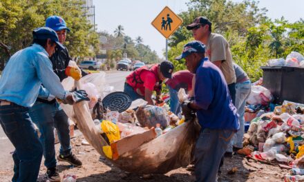 Trabajo constante en la reactivación del servicio de Limpia Pública en Tuxpan